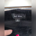 Well Worn  Black Corduroy Straight Leg High Waisted Jeans 16 Photo 2