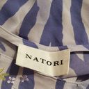 Natori  Purple Zebra & Embroidered Floral Nightgown (S) Photo 5