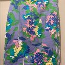 Tommy Hilfiger  Purple Pastel Floral Print Fitted Mini Skirt - Size 2 Photo 0