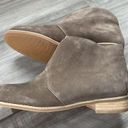 Blondo  Verona Leather Suede Waterproof Booties Size 7 Taupe Boots Shoes B3452 Photo 0