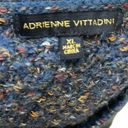 Adrienne Vittadini  v neck confetti sweater Xl Photo 6