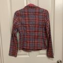 American Eagle Y2K Plaid  Blazer Photo 3