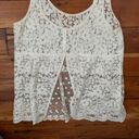 Gilly Hicks  Lace White Top Photo 1