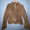 Coldwater Creek Leather blazer jacket Photo 0