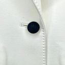 Rag and Bone  Classic One Button Blazer in White Size 4 Photo 4