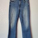 Mother Insider Crop Step Fray Jeans in Shoot To Thrill Denim Size 27 Photo 2