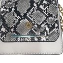 Kensie NWOT!  Snakeskin Trim Chain Crossbody Photo 4