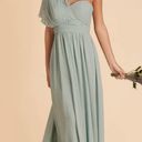 Birdy Grey NWT  Grace Sage Green Chiffon Convertible Bridesmaid Dress Photo 1