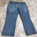 Rock & Republic  Kendall Crop Capri Mid Rise Denim Jeans Medium Wash Size 14 Blue Photo 1