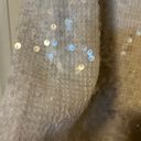 Divided Silver Sequin Mini Dress Photo 3