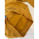 Cotton On  Mustard Yellow Sweater Art Deco Print Crewneck Pullover Size S Photo 5