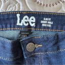 Lee  Women’s Slim Fit High Rise Skinny Dark Wash Jeans NEW Plus Size 22 M Photo 7