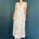 JC Penny Vintage 70s JCPenney Floral Keyhole Nightgown Photo 0