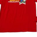 Nintendo Super Mario Long Sleeve T-Shirt Red Tee Crew Neck Video Game Photo 7