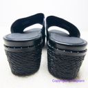 FitFlop New!  Women's Eloise Espadrille Wedge Sandals in black, size 9 Photo 6