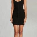 BB Dakota  by Steve Madden Eyelets Up Here Dress Black Women's Size XS Photo 0