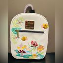 Her Universe Disney Alice in Wonderland Floral Gingham Mini Backpack Photo 2