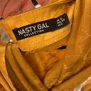 Nasty Gal Gold Floral Dress Photo 1