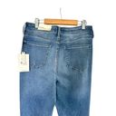 NYDJ  Slim Bootcut Lift xTuck Stretch Jeans Size 8 Bleach Splatter Sandspur NWT Photo 4