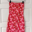 frankie's bikinis Frankie’s Bikinis Palmer Floral Strapless Tube Dress Photo 4