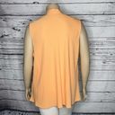 Kasper  NWT Size 3X Orange Blossom V-Neck Tie Detail Tank Top Blouse Photo 3