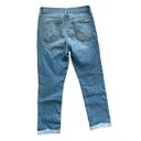 Hudson Jeans Hudson Blair High Rise Rolled Cuff Straight Crop Light Wash Jeans | Blue | 27 Photo 3