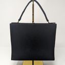 American Vintage Vintage Morris Moskowitz Top Handle Felt Bag with Coin Purse Black Photo 4