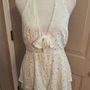 Lush Clothing Soft Summer Backless Romper from Lush Size Small Photo 0