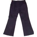 Parker  Cherry Flare Cropped Front Hem Zipper Pant Womens S NWT Photo 2