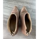 Treasure & Bond  Tan Leather Booties Size 10 Zip Boots Photo 3