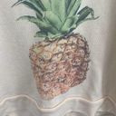 Billabong  Pineapple Print Sweater Size Medium Photo 1