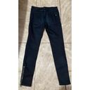 Rag and Bone  10-Inch Capri Super Skinny Zipper Ankle Indigo Blue Jeans Size 24 Photo 4