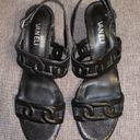 VanEli black heeled Sandals, size 8.5, approx 2 inch chunky heels Photo 6