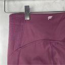 Fabletics Trapunto 7/8 High Waisted Midi Ankle Leggings Corset Quilted Mauve S Photo 5