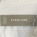 Everlane NWT  The Silky Cotton Relaxed Shirt in Optic White Photo 4