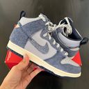 Nike New  Notre Dunk High Midnight Navy Photo 0