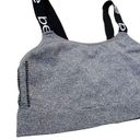 Bebe Women’s 𝅺 heather gray black logo sports bra Photo 1