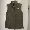 The North Face  Women’s Mossbud Insulated Reversible Vest Fleece Green Photo 6