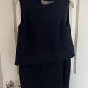 AQ/AQ  Black asymmetrical mini dress high neck | size 4 Photo 2