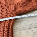 The Moon  & Madison Orange Knit Pullover Sweater Size M Photo 6