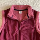 prAna Women’s Medium Burgundy Thick Fleece Lined‎ Full Zip Vest Photo 13