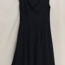 Gal Meets Glam NWT  Maya Black Fit and Flare Knee Length Dress Size 8 Guessed Photo 2