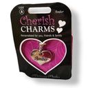 Cherish  Charms AMBER Name Bracelet Charm NEW NWT Silvertone Silver Tone Photo 0