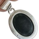 Onyx  925 Sterling Silver Statement Bold Pendant Photo 2