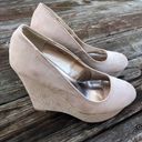 Charlotte Russe Taupe Suede Wedges Photo 4