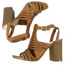 Big Buddha  Strappy Block Heel Gladiator Sandal, Faux Leather, Women’s Size 8.5 Photo 1