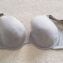 Fruit of the Loom  Grey Lightly Lined & Padded,  Underwire T-Shirt Bra, US 38DD Photo 3