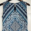 White House | Black Market  Boho Scarf Printed Reversible Midi Dress Size Small Photo 8