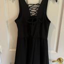 Jessica Simpson Black Corset Style Back Dress Photo 1