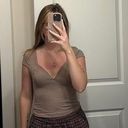 Amazon deep v neck top Photo 3